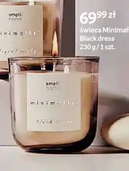 Empik Świeca empik home Minimalist Black dress oferta