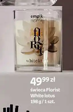 Empik Świeca empik home Florist White lotus oferta