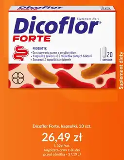 DOZ.PL Suplement diety Dicoflor Forte kapsułki oferta