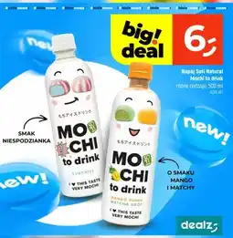 Dealz Napój Soti Natural Mochi to drink smak niespodzianka oferta