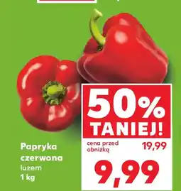 Kaufland Papryka czerwona oferta