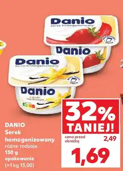 Kaufland Danio Serek homogenizowany oferta