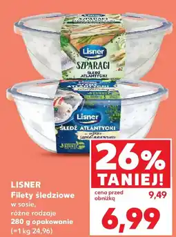 Kaufland Lisner Filety śledziowe oferta