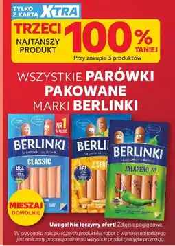 Kaufland Berlinki Parówki pakowane oferta