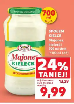 Kaufland Społem Kielce Majonez Kielecki oferta