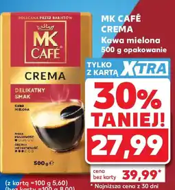 Kaufland Mk Café Crema Kawa mielona oferta