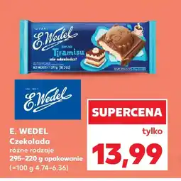 Kaufland E. Wedel Czekolada oferta