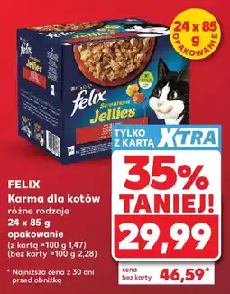 Kaufland Felix Karma dla kotów oferta