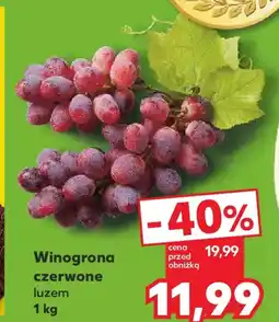 Kaufland Winogrona czerwone oferta