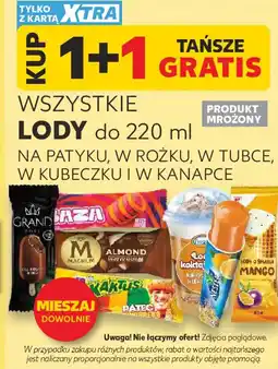 Kaufland Wszystkie Lody oferta