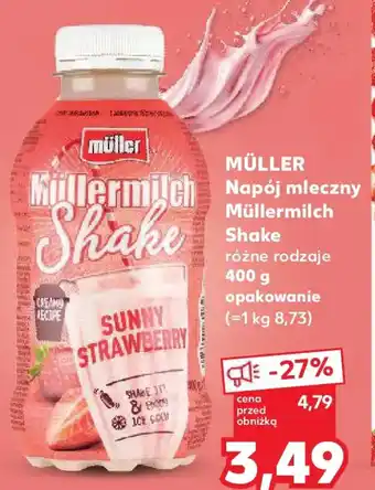 Kaufland Müller Napój mleczny Müllermilch Shake oferta