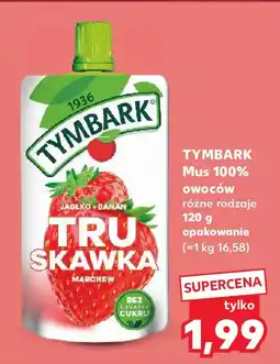 Kaufland Tymbark Mus 100% owoców oferta