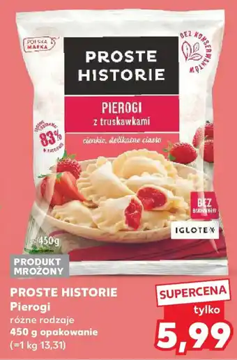 Kaufland Proste Historie Pierogi oferta