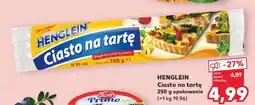 Kaufland Henglein Ciasto na tartę oferta