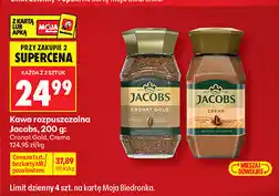Biedronka Kawa rozpuszczalna Jacobs oferta