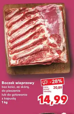 Kaufland Boczek wieprzowy oferta