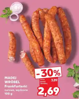 Kaufland Madej Wróbel Frankfurterki oferta