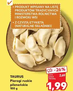 Kaufland Taurus Pierogi ruskie oferta
