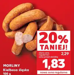 Kaufland Morliny Kiełbasa Śląska oferta