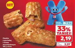 Kaufland Ciastko z parówką i sosem musztardowym oferta