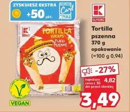 Kaufland K Classic Tortilla pszenna oferta