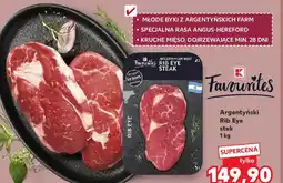 Kaufland Favourites Argentyński Rib Eye stek oferta