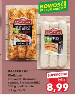 Kaufland Balcerzak Kiełbasa Bratwurst oferta
