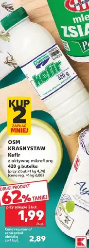 Kaufland Osm Krasnystaw Kefir oferta