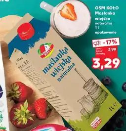 Kaufland Osm Koło Maślanka wiejska naturalna oferta