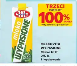 Kaufland Mlekovita Mleko Wypasione UHT oferta