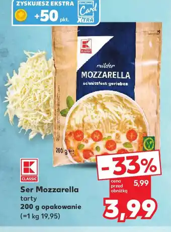 Kaufland K-Classic Ser Mozzarella tarty oferta