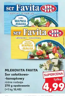 Kaufland Mlekovita Favita Ser Sałatkowo-Kanapkowy oferta