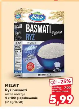 Kaufland Melvit Ryż basmati oferta