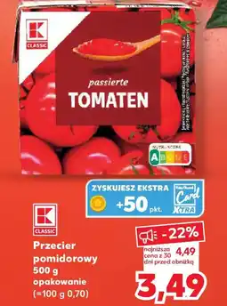 Kaufland K Classic Przecier pomidorowy oferta