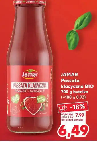 Kaufland Jamar Passata klasyczna BIO oferta
