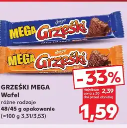 Kaufland Grześki Mega Wafel oferta