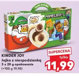 Kaufland Kinder Joy Jajka z niespodzianką oferta