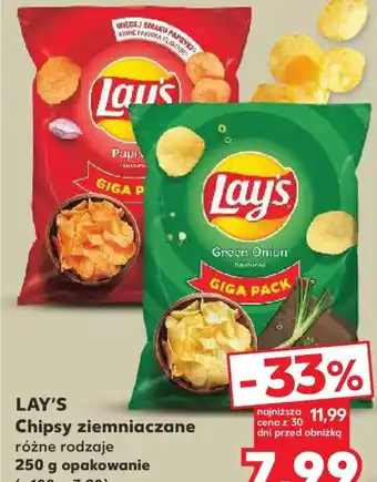 Kaufland Lay's Chipsy ziemniaczane oferta