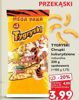 Kaufland Tygryski Chrupki kukurydziane oferta
