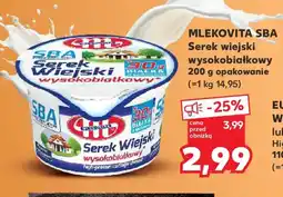 Kaufland Mlekovita sba Serek wiejski oferta