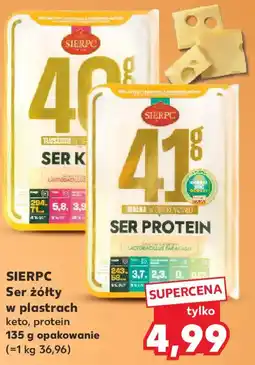Kaufland Sierpc Ser żółty w plastrach oferta