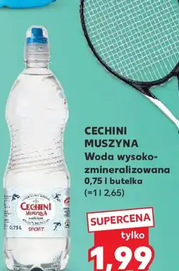 Kaufland Cechini Muszyna Woda oferta