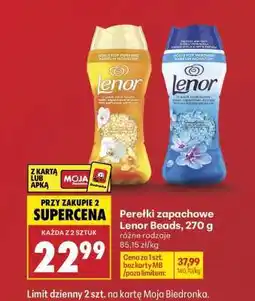 Biedronka Perełki zapachowe Lenor Beads, 270 g oferta