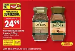 Biedronka Kawa rozpuszczalna Jacobs, 200 g oferta