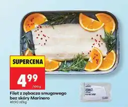 Biedronka Filet z zębacza smugowego bez skóry Marinero oferta