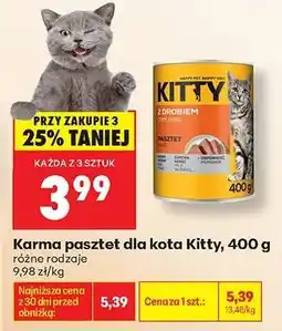 Biedronka Karma pasztet dla kota Kitty, 400 g oferta