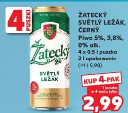 Kaufland Žatecký Světlý Ležák, Černý oferta