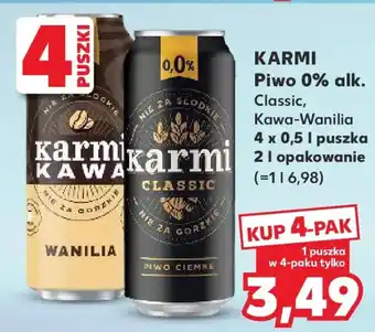 Kaufland Karmi Piwo 0% alk. oferta