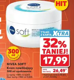 Kaufland Nivea Soft Krem nawilżający oferta