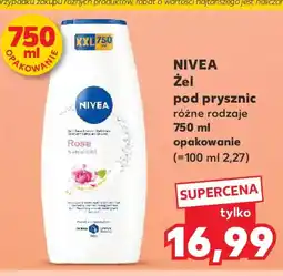 Kaufland Nivea Żel pod prysznic oferta
